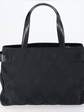 Vintage Givenchy Tote | Black Quilted Tote Bag